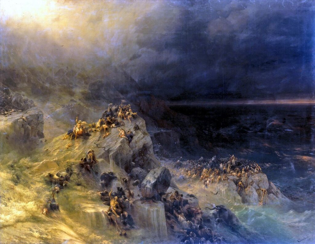 Syndfloden (Ivan_Aivazovsky, 1864)